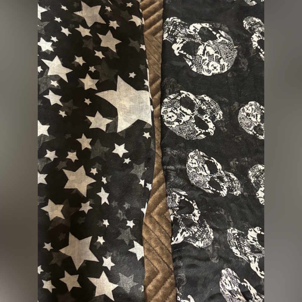 Free when bundled 2 black scarves excellent condition